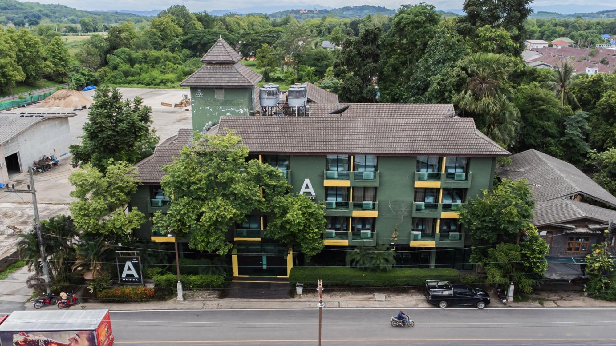 A Hotel Budget Chiang Saen Bagian luar foto